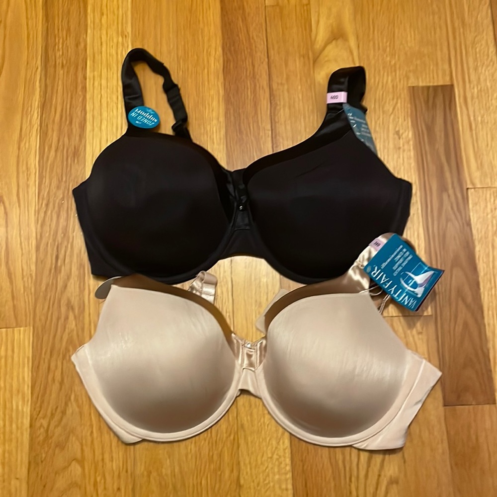 NWT Vanity Fair Bra Bundle 38D 40D